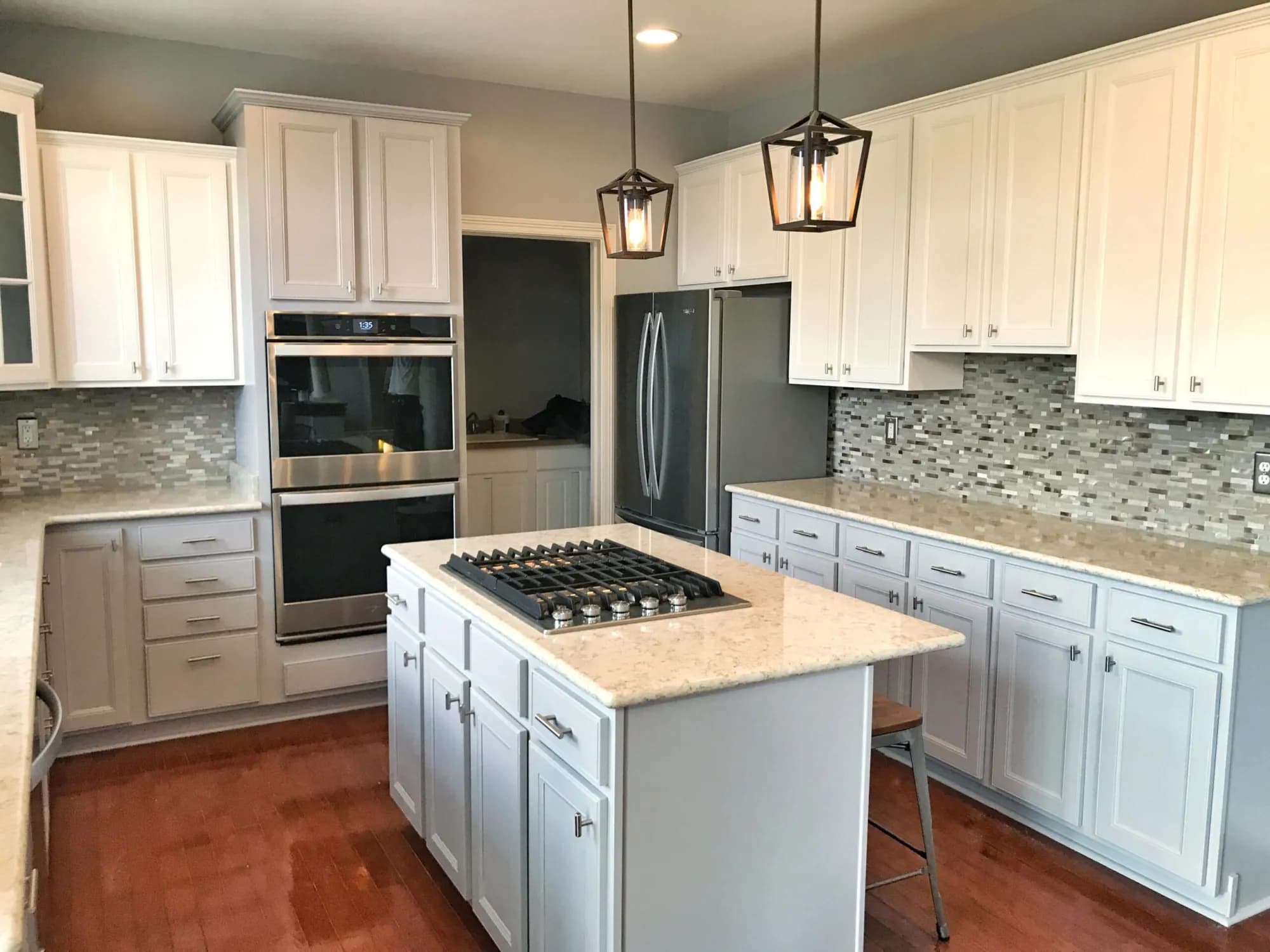 cabinet painting by ALL IN Painting